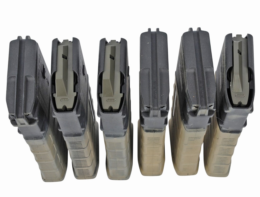 Magpul PMAG Painted FDE AR10 7.62x51mm/308 Win. 20 Rd. Magazine Lot of 6 (SJL) - 4