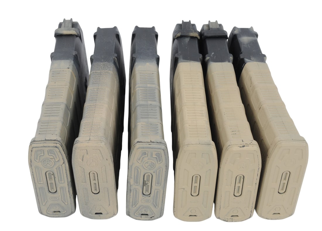 Magpul PMAG Painted FDE AR10 7.62x51mm/308 Win. 20 Rd. Magazine Lot of 6 (SJL) - 5