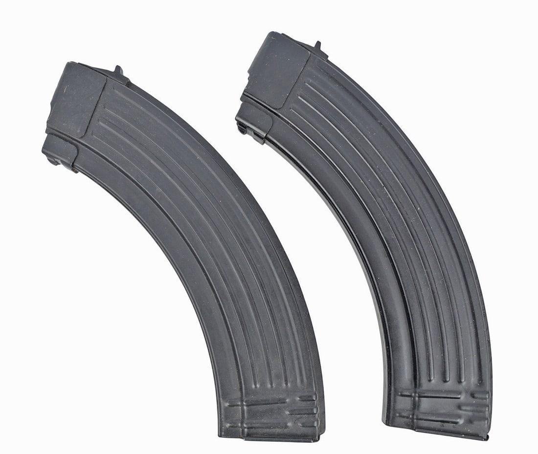 Russian Surplus Molot Crested AK47 RPK 40 Rd. Steel 7.62x39mm Magazine Lot of 2 (W3M) - 2