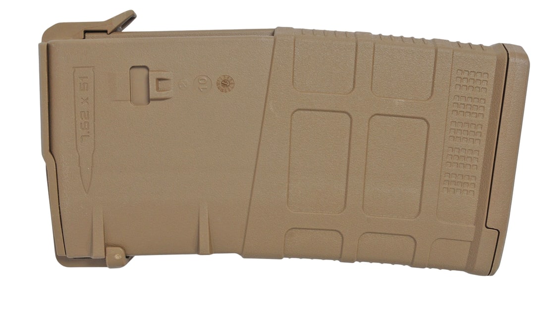 Magpul PMAG FDE AR10 7.62x51mm/308 Win. 20 Rd. Magazine Lot of 10 (W3M) - 3