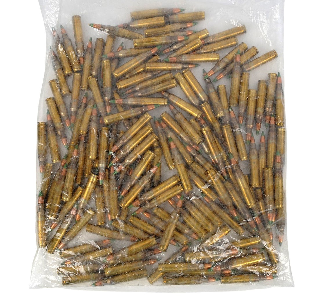Surplus and Commercial 5.56mm Ammunition Lot of 186 Rds. with 30 Rd Magazine (LPA) - 4
