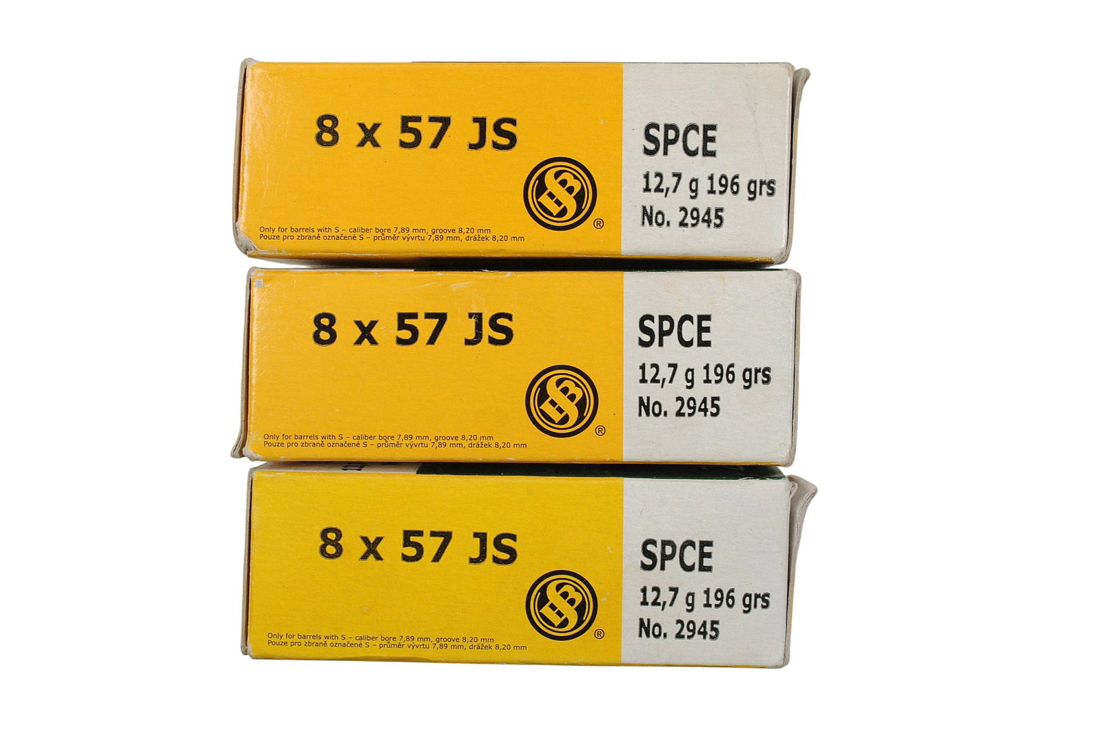 S&B Jacketed Soft-point 8x57mm Ammo Lot of 60 Rounds (A) - 2