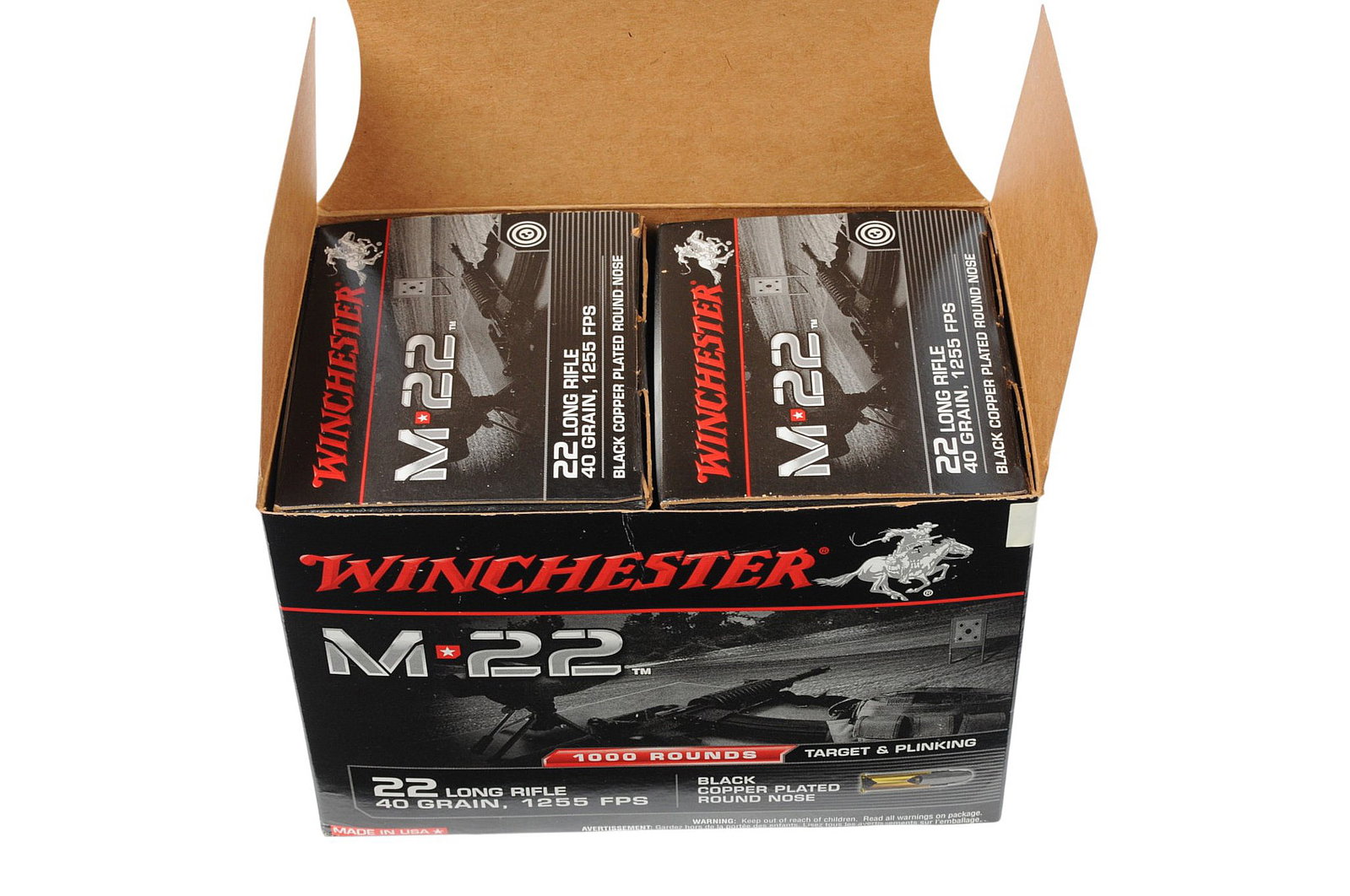 Winchester, Federal, and Remington Super and Subsonic 22LR Box Lot of 4075 Rds. (RW) - 3