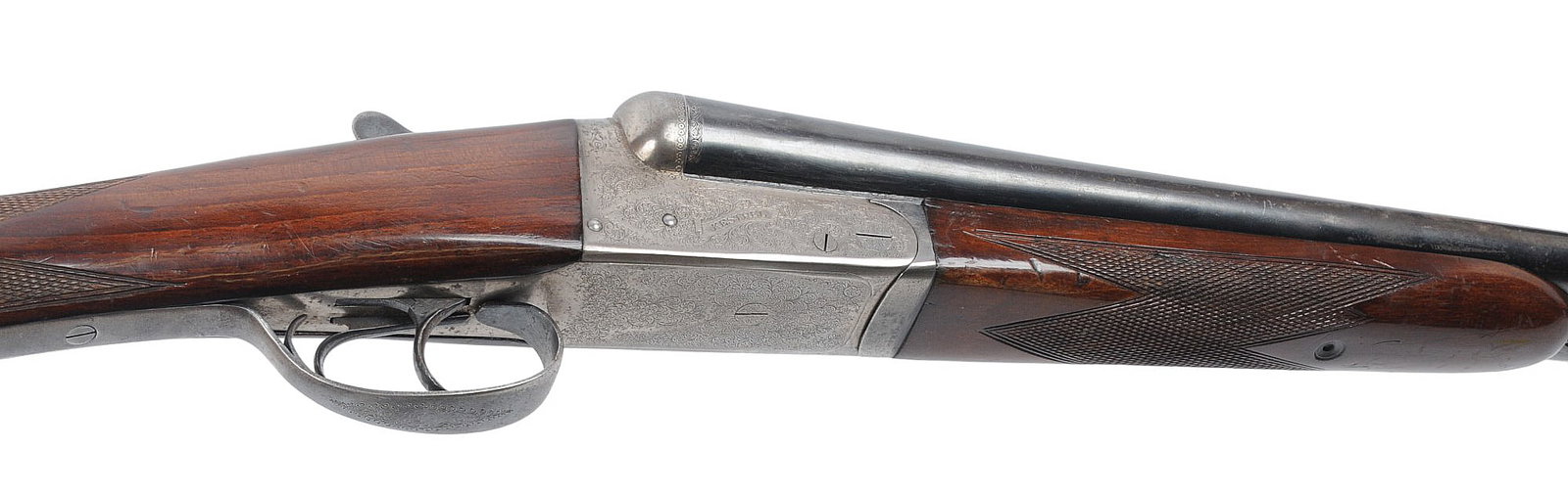 Engraved Spanish Kestrel 12 Ga. Double-Barrel Shotgun - FFL # (A1) - 4