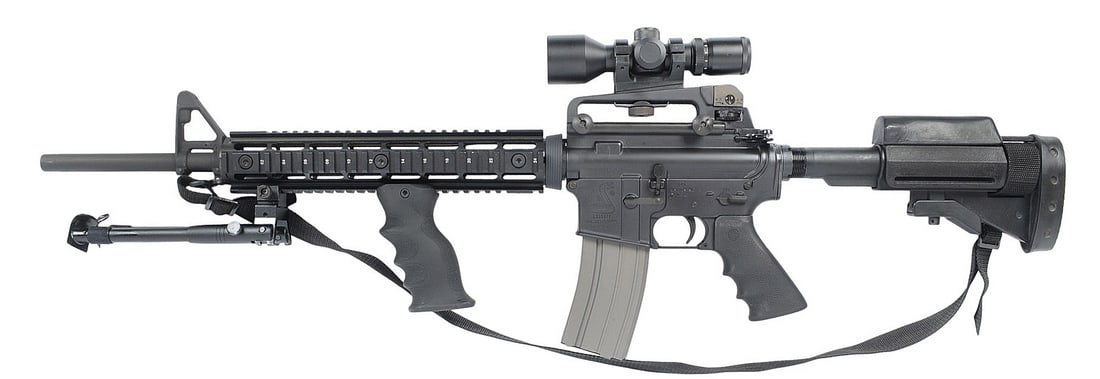 Bushmaster XM15-E2S 5.56x45mm Semi-auto Rifle FFL Required: L323177 (LPA1) - 6