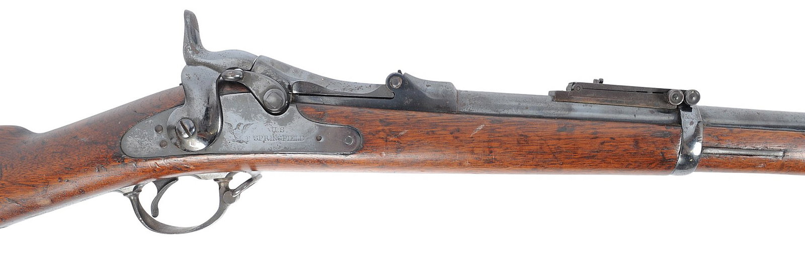 Springfield Model 1884 Trapdoor 45-70 Gov't Breechloading Rifle No FFL Required (A1) - 2