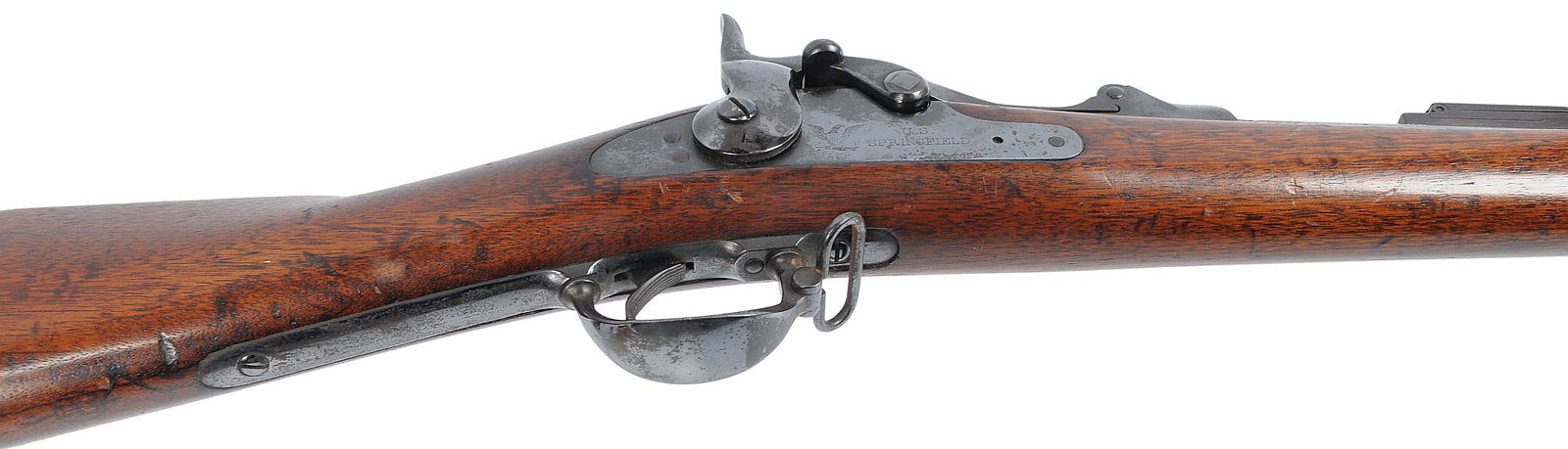 Springfield Model 1884 Trapdoor 45-70 Gov't Breechloading Rifle No FFL Required (A1) - 4