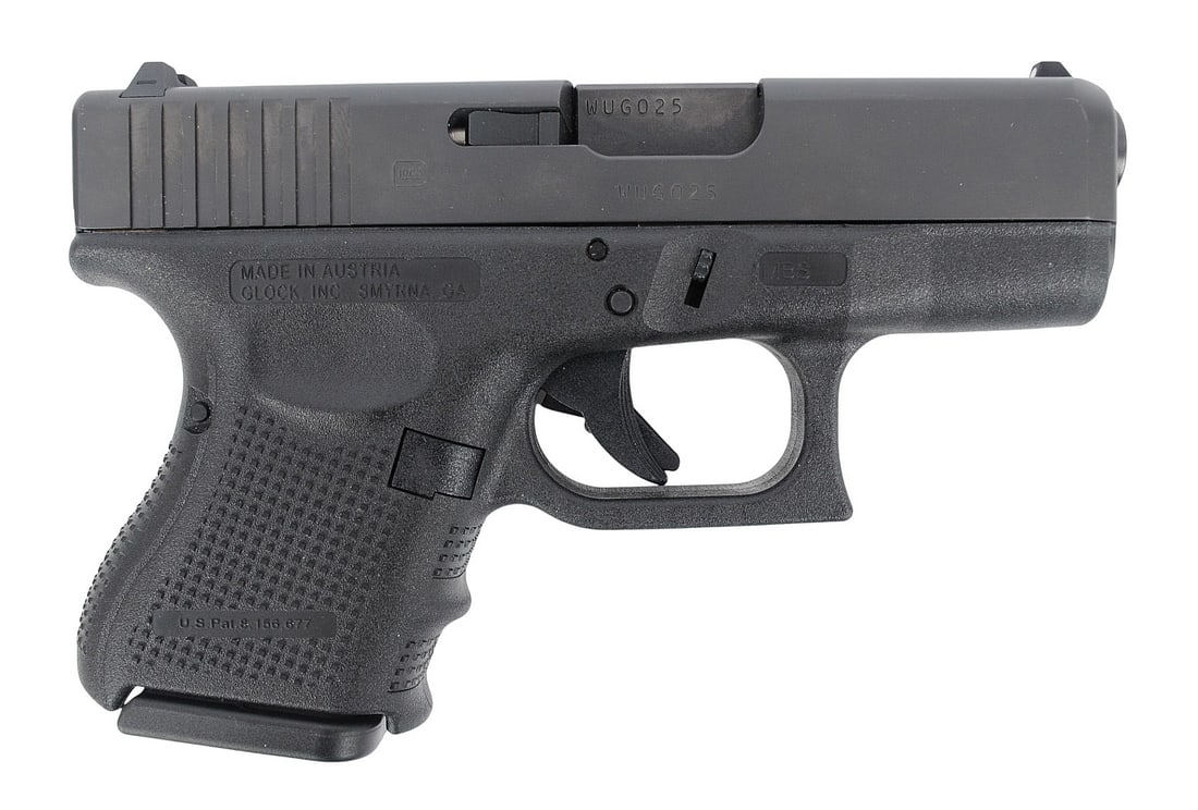 Glock 26 Gen 4 9x19mm Semi-auto Pistol FFL Required: WUG025 (HFS1) - 2