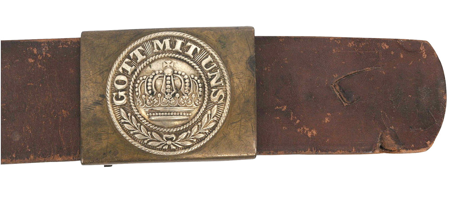WW1 GERMAN "HATE BELT" (A) - 2