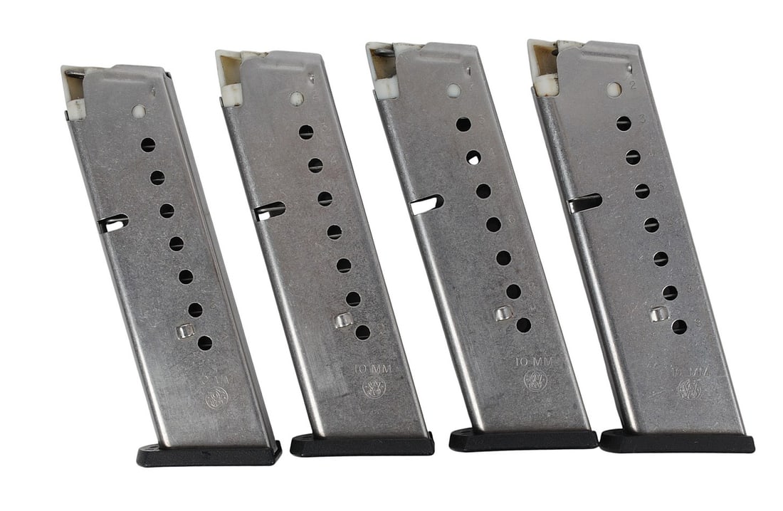 Four Smith and Wesson Model 1006 10mm 9-Round Magazines (HJJ) - 2