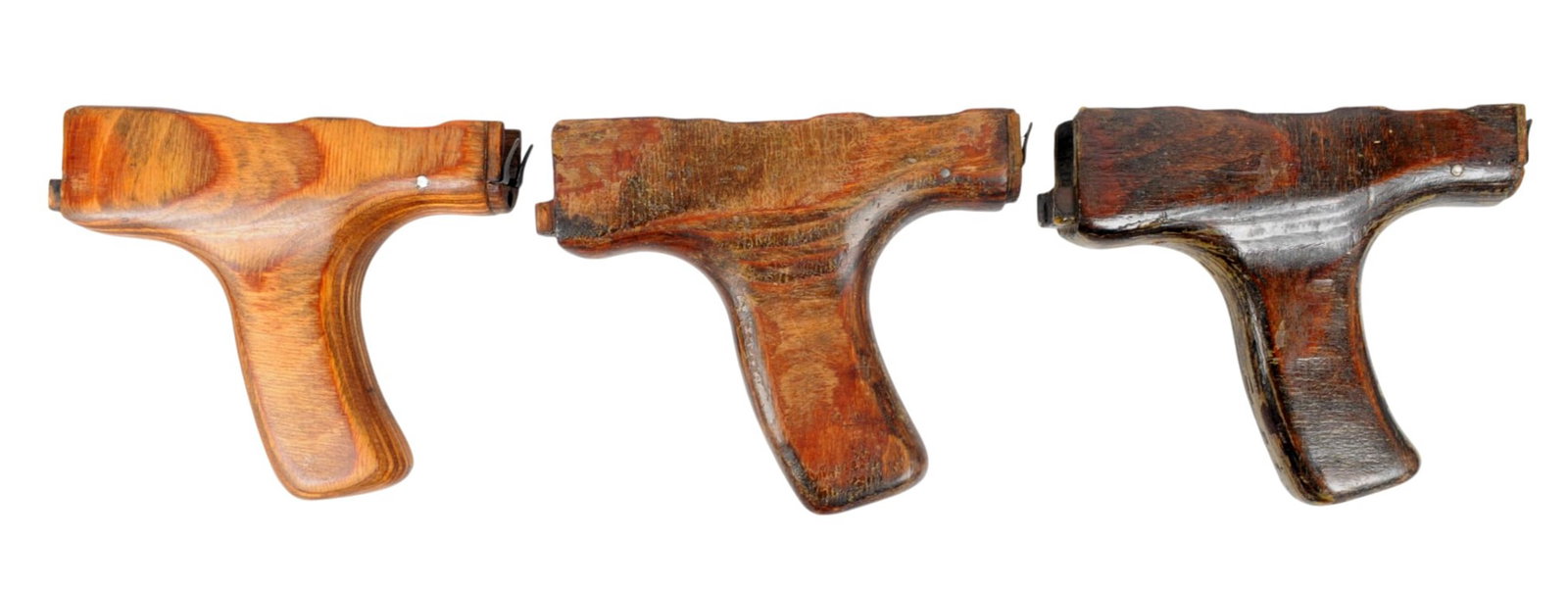 Three Romanian MD.63/65 AK Wood Stock Sets (SDJ) - 6