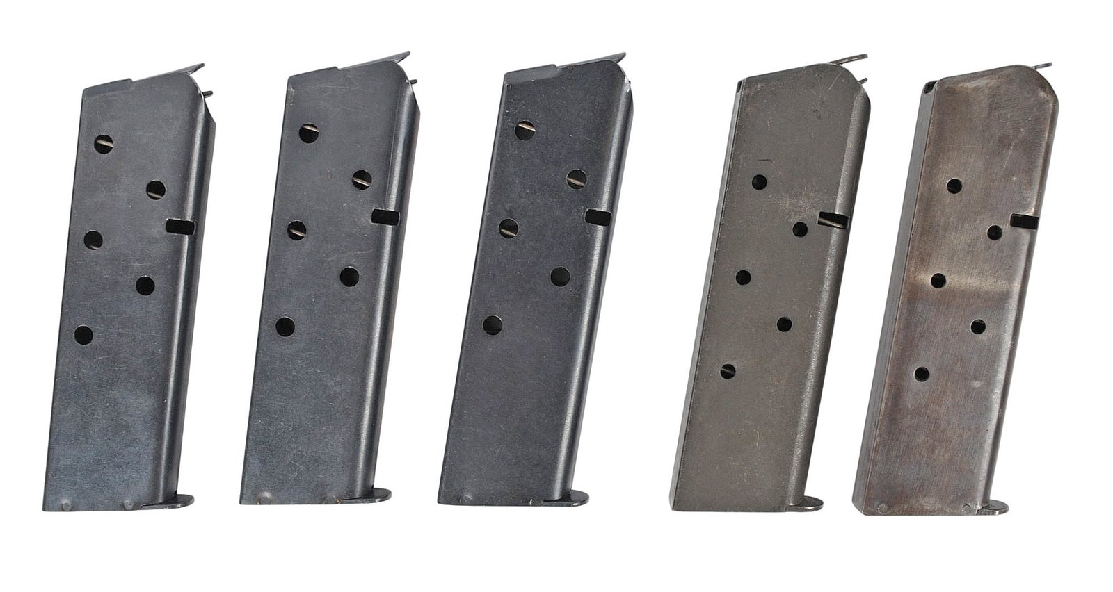 Five M1911/A1 7-Round .45 ACP Magazines (HFC) (1 of 3)