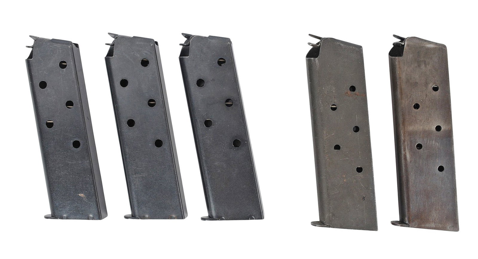 Five M1911/A1 7-Round .45 ACP Magazines (HFC) - 2