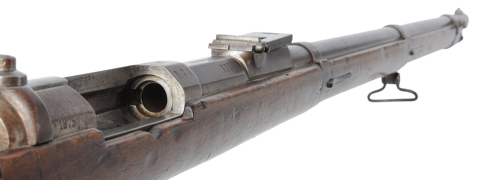 1875 Made Mauser Model 1871 11mm Mauser Single-shot Rifle No FFL Required (EDN1) - 11