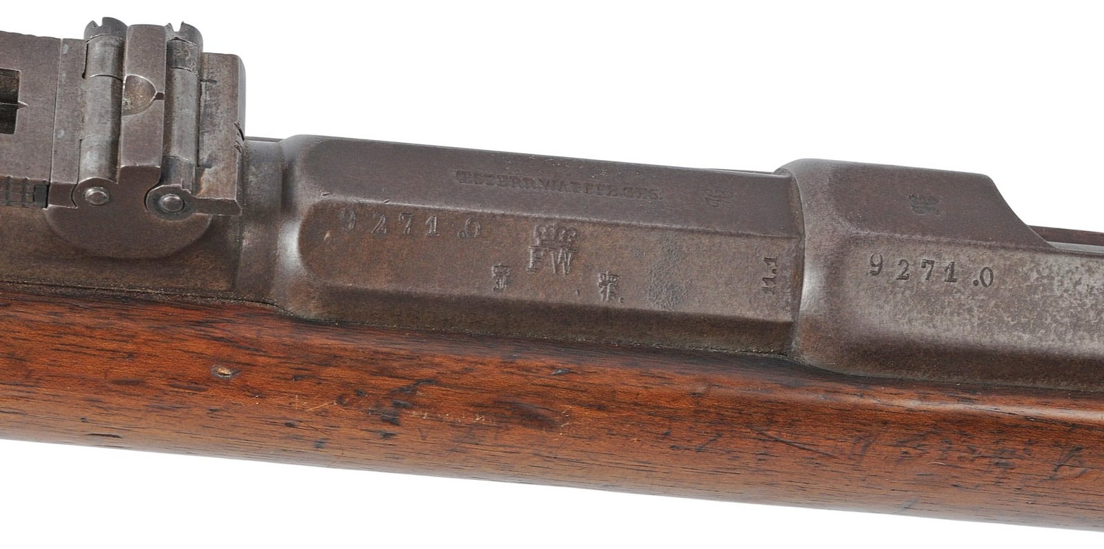 1875 Made Mauser Model 1871 11mm Mauser Single-shot Rifle No FFL Required (EDN1) - 17