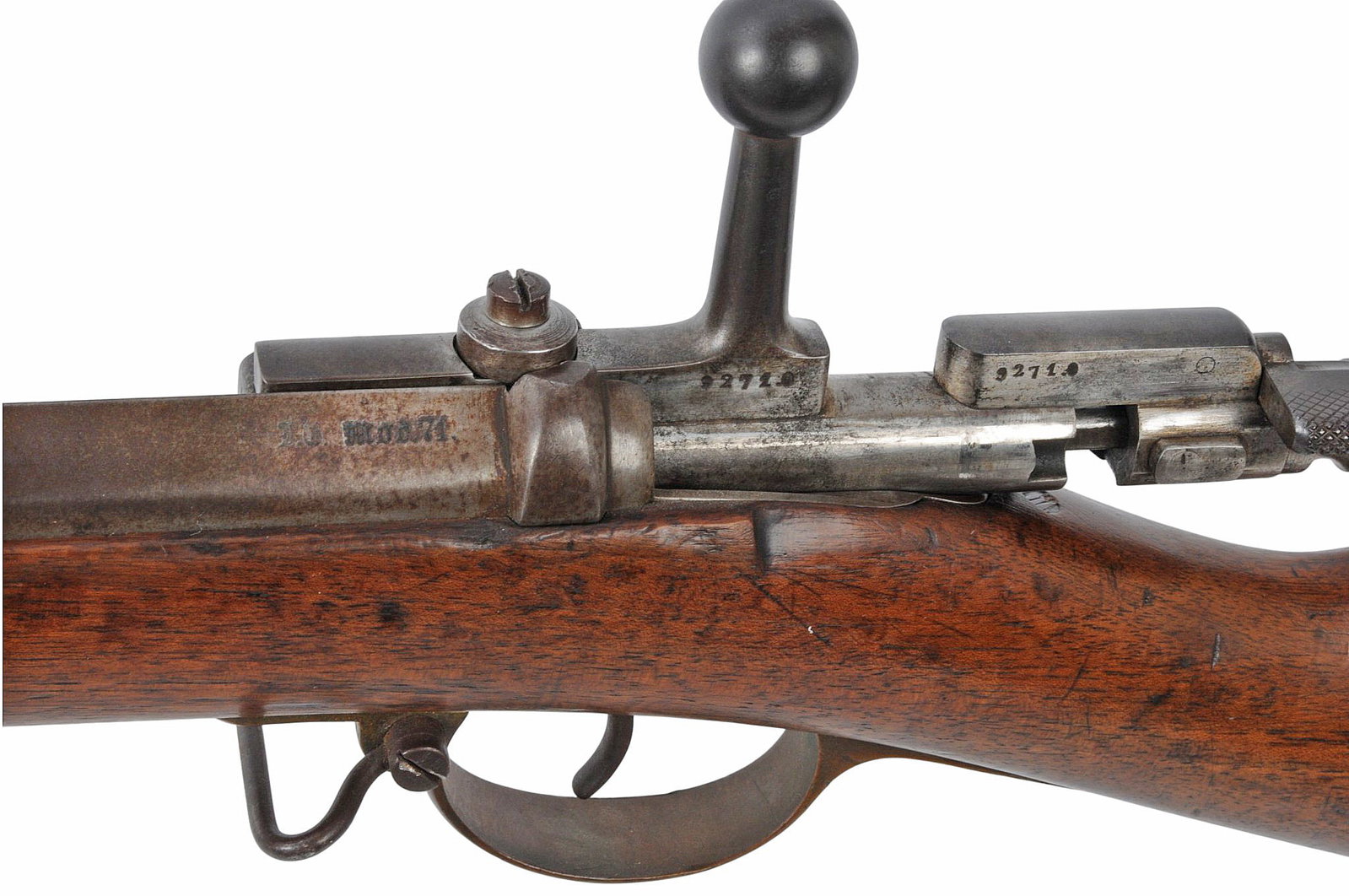 1875 Made Mauser Model 1871 11mm Mauser Single-shot Rifle No FFL Required (EDN1) - 18