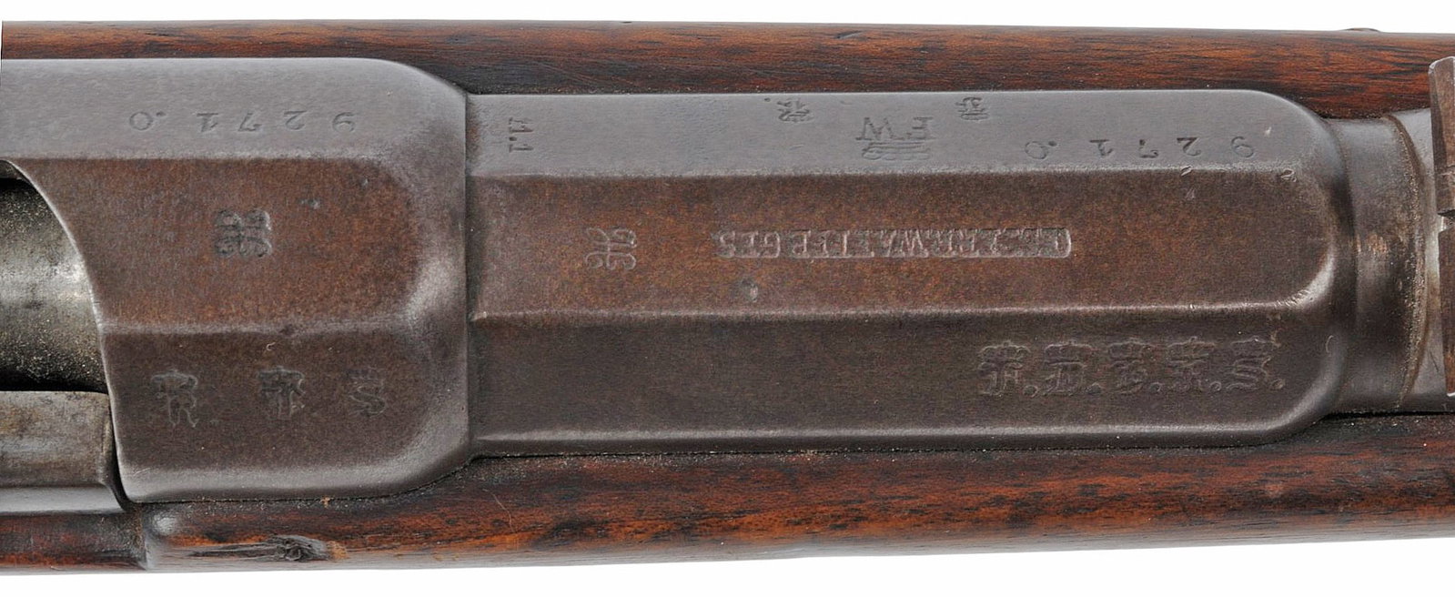 1875 Made Mauser Model 1871 11mm Mauser Single-shot Rifle No FFL Required (EDN1) - 9