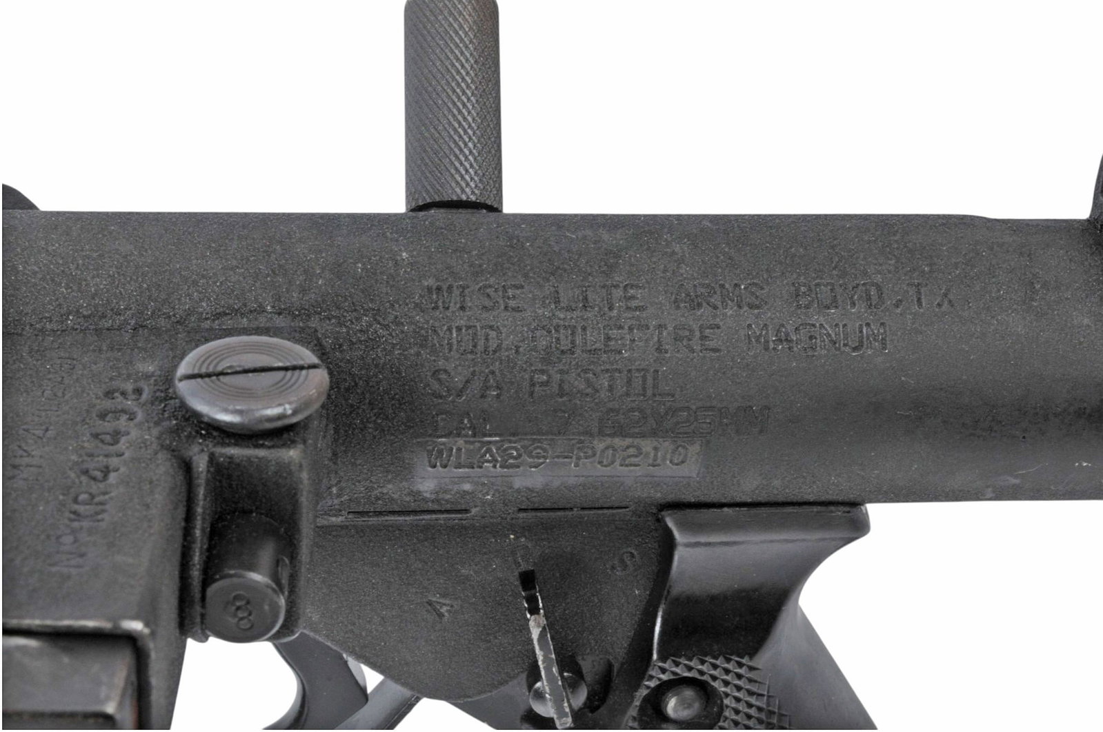 Wiselite/Sterling Colefire Magnum/MK4 7.62x25mm Semi-auto Pistol FFL Required: WLA29-P0210 (G3C1) - 3