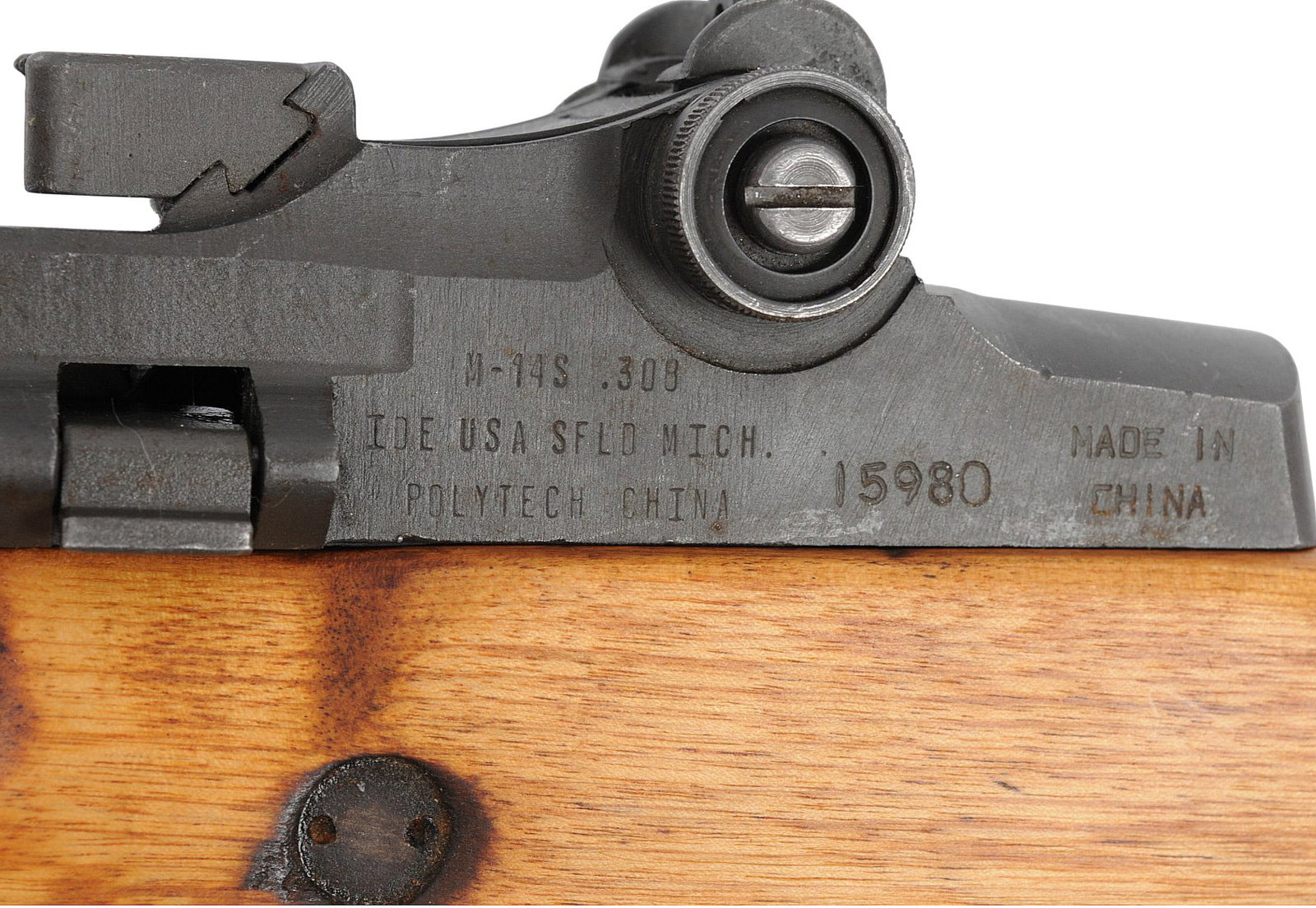 Chinese Polytech M-14S 7.62x51mm Semi-auto Rifle FFL Required: 15980 (AST1) - 12