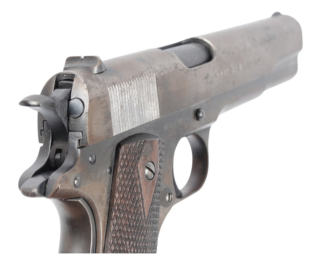 1918 Dated Colt M1911 .45 ACP Semi-auto Pistol FFL Required: 451791 (RLR1) - 7