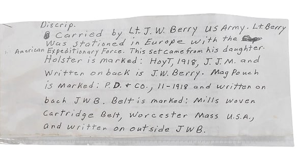 1918 Dated Colt M1911 .45 ACP Semi-auto Pistol FFL Required: 451791 (RLR1) - 9