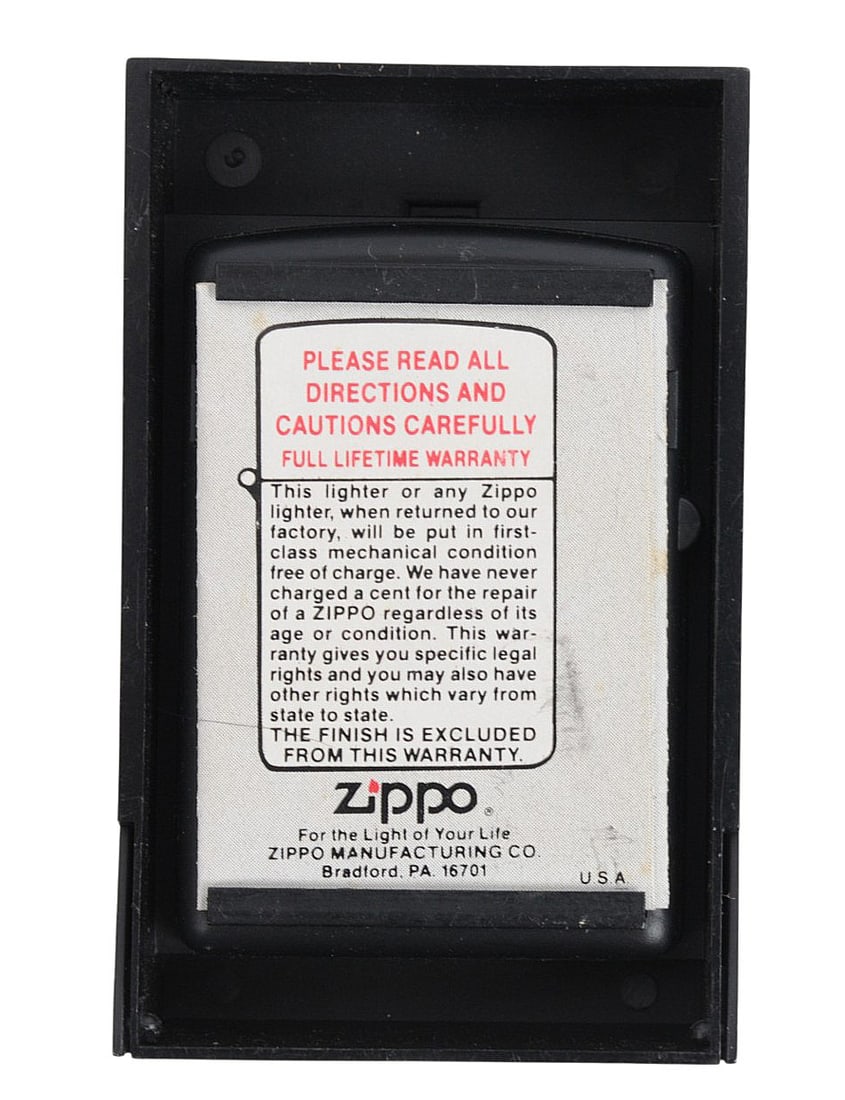 Rare Camp David Presidential Retreat Commemorative Zippo Lighter and Case (JCI) - 5