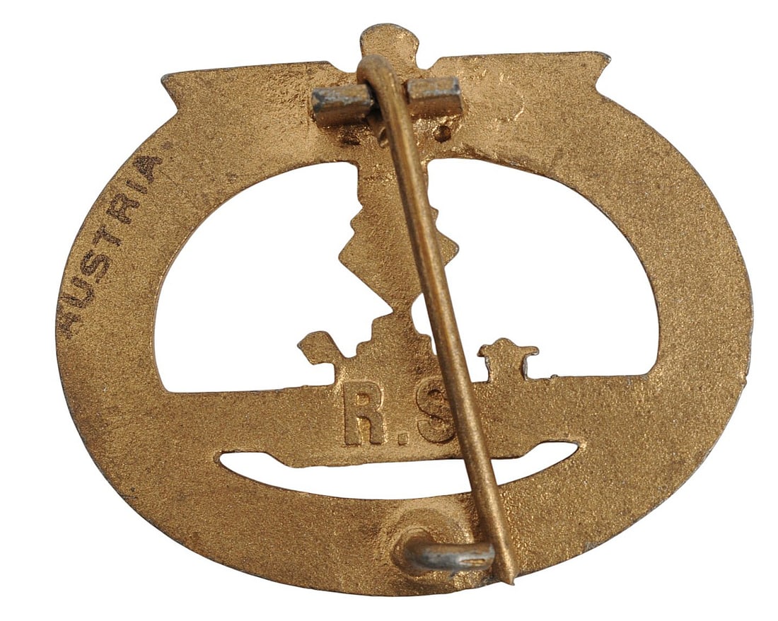 *German WWII Kriegsmarine U-Boat Service Badge(A) - 2