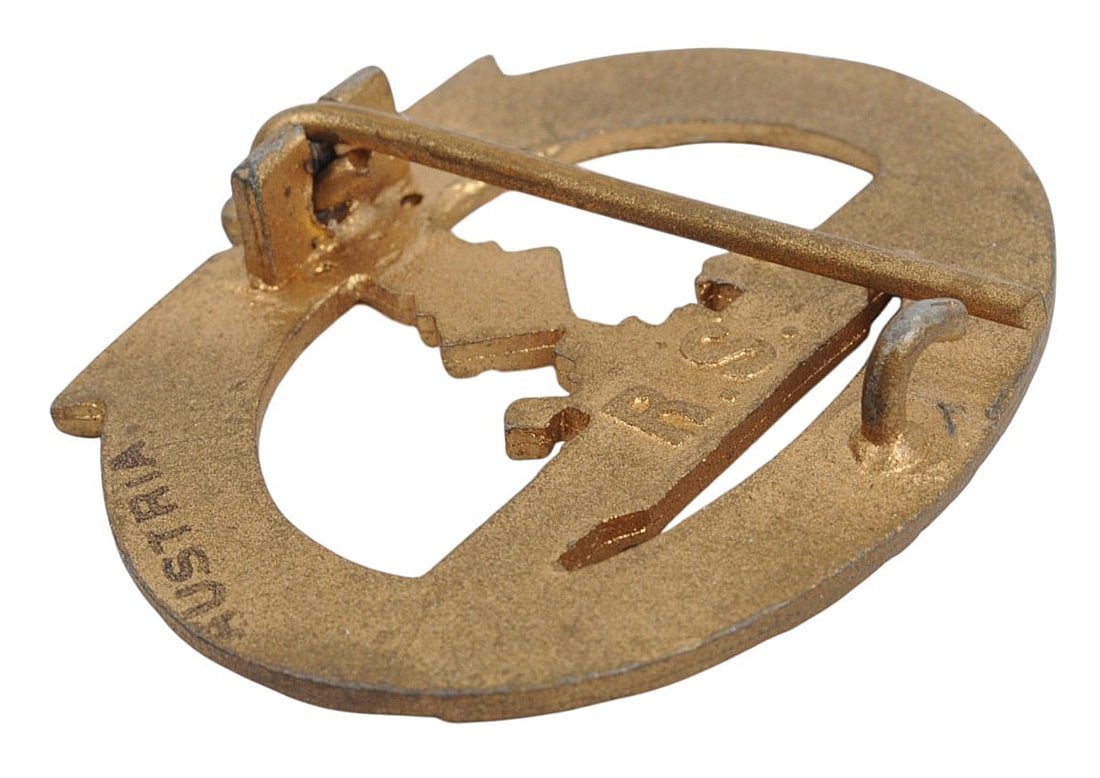*German WWII Kriegsmarine U-Boat Service Badge(A) - 3