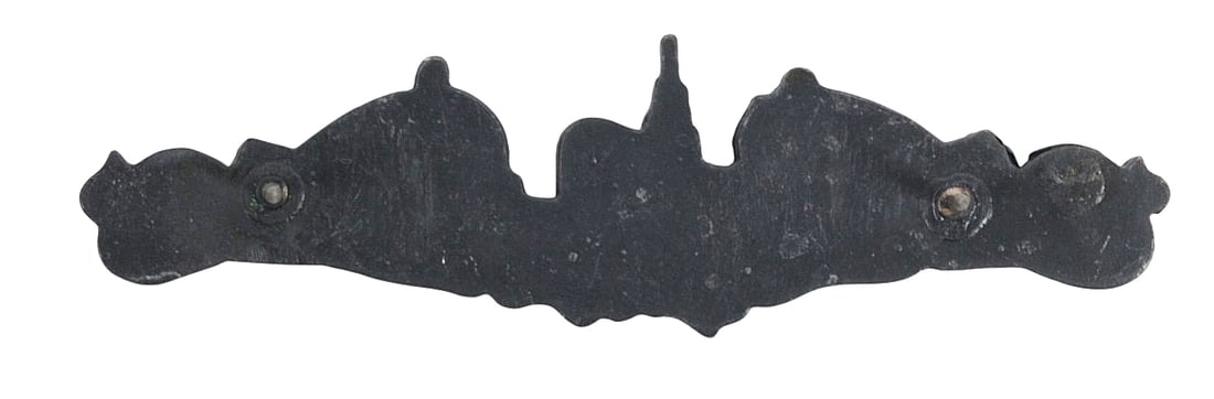 Vintage Cold War Era US Navy Submarine Underwater Warfare Qualification Pin (A) - 2
