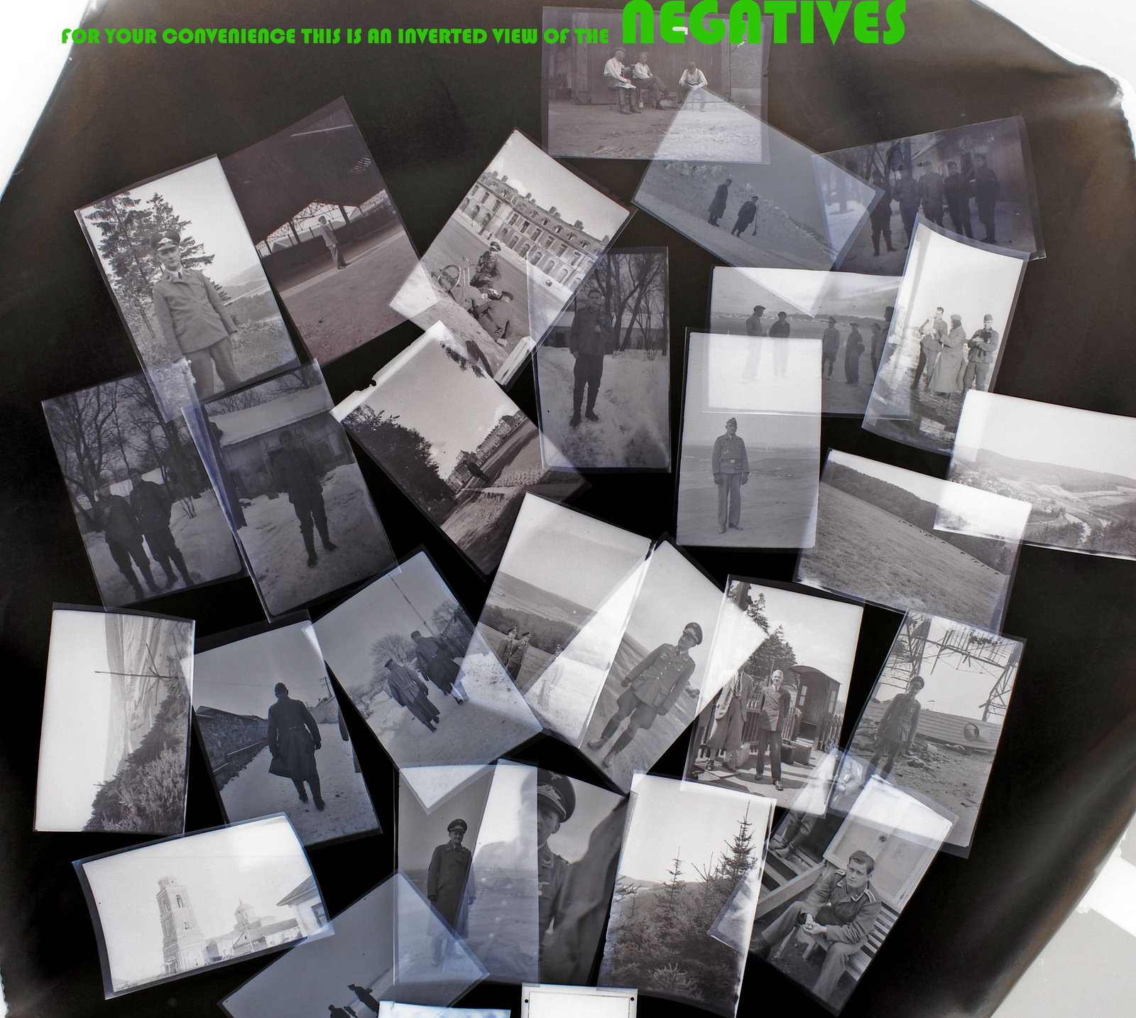 *German WWII Photo Negatives Lot of 30 (C3T) - 3