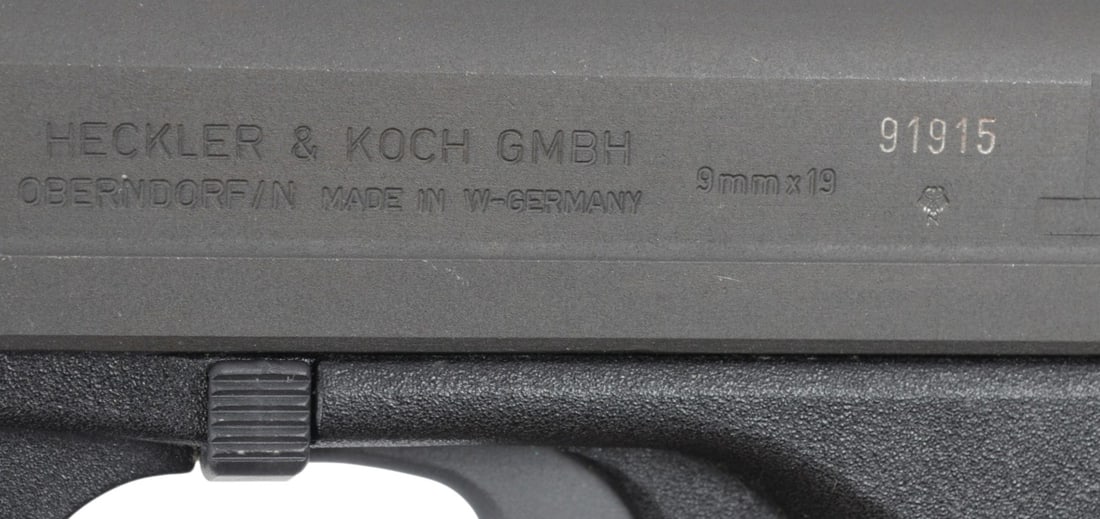 Heckler and Koch VP70Z 9x19mm Semi-auto Pistol FFL Required: 91915 (S4S1) - 4