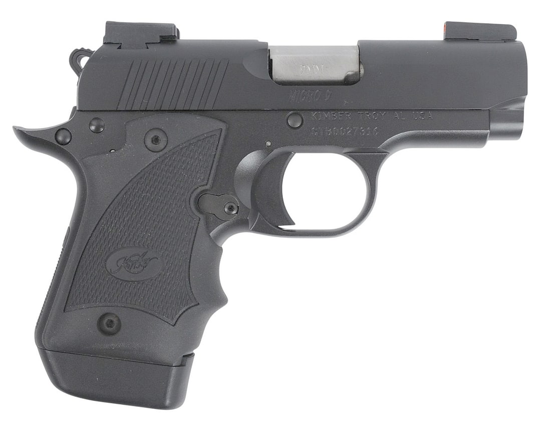 Kimber Micro 9 9x19mm Semi-auto Pistol FFL Required: STB0027316 (RWI1) - 2