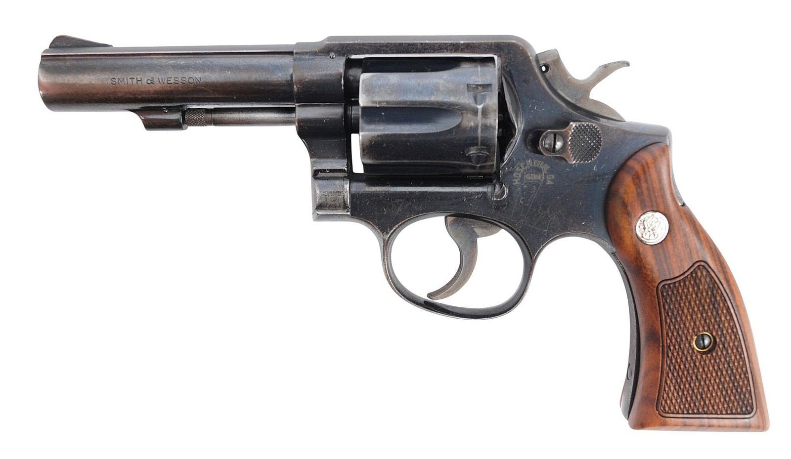 Foreign Law Enforcement Smith and Wesson Model 10-6 .38 SPL Revolver FFL Required: C975074 (K3C1) - 4