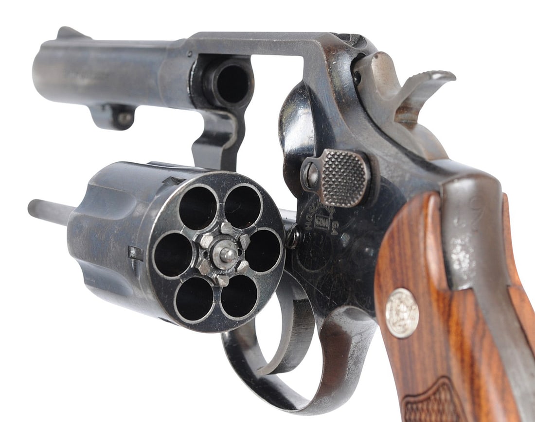 Foreign Law Enforcement Smith and Wesson Model 10-6 .38 SPL Revolver FFL Required: C975074 (K3C1) - 7
