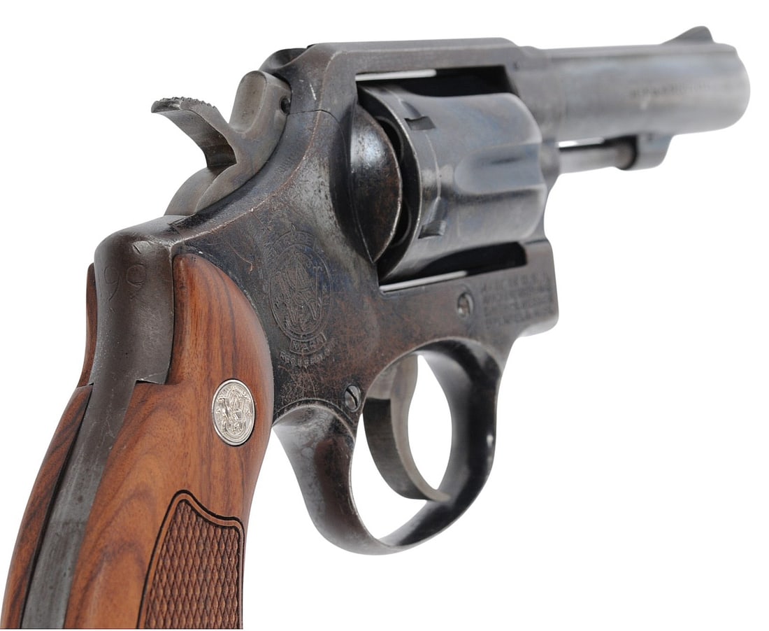 Foreign Law Enforcement Smith and Wesson Model 10-6 .38 SPL Revolver FFL Required: C975074 (K3C1) - 8