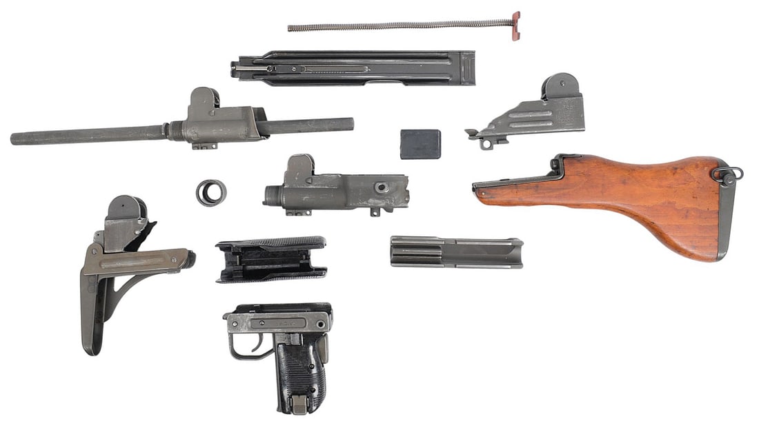 Israeli Military 9x19 UZI Parts Kit (H3M) - 4
