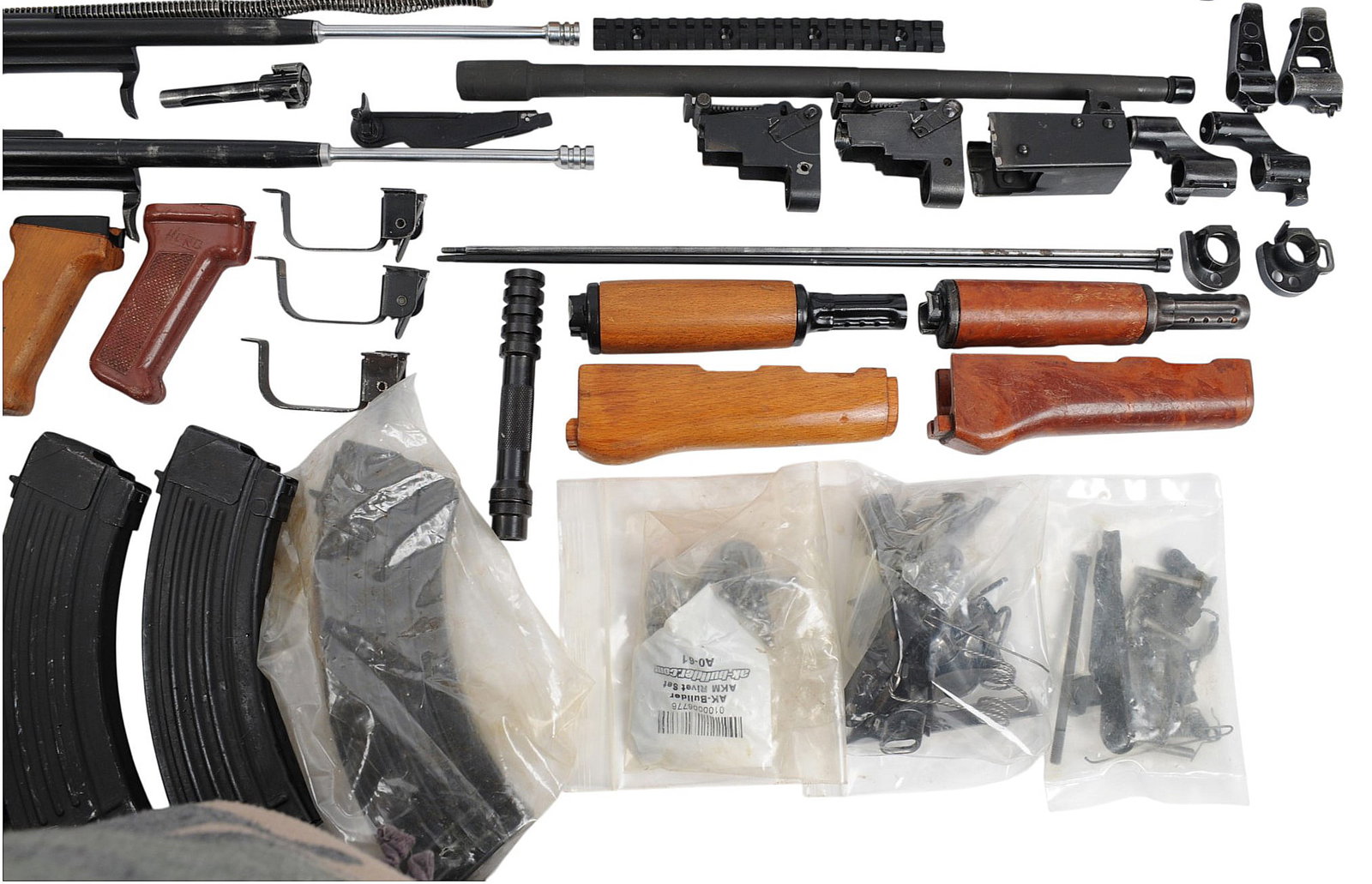 Cold War AK-47 Parts Lot Bulgarian, Hungarian, Romanian, Yugoslavian (H3M) - 4