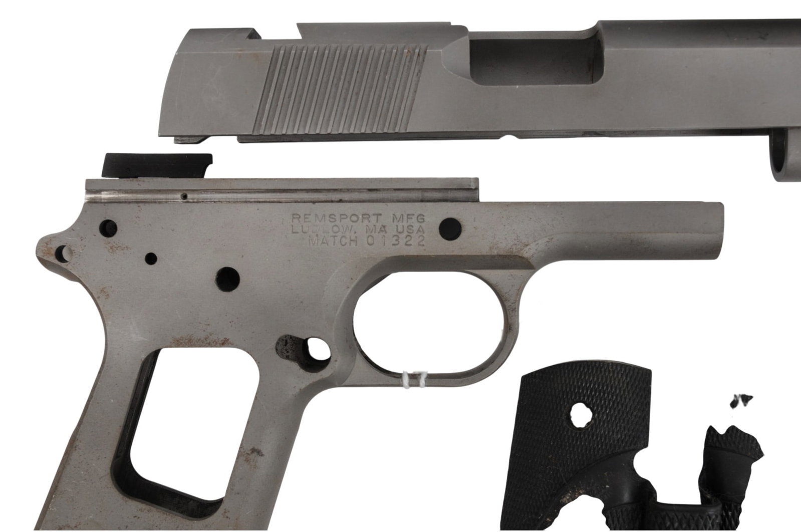 Remsport MFG 1911 Pistol Frame & Large Parts Lot FFL Required MATCH01322 (H3M1) - 2