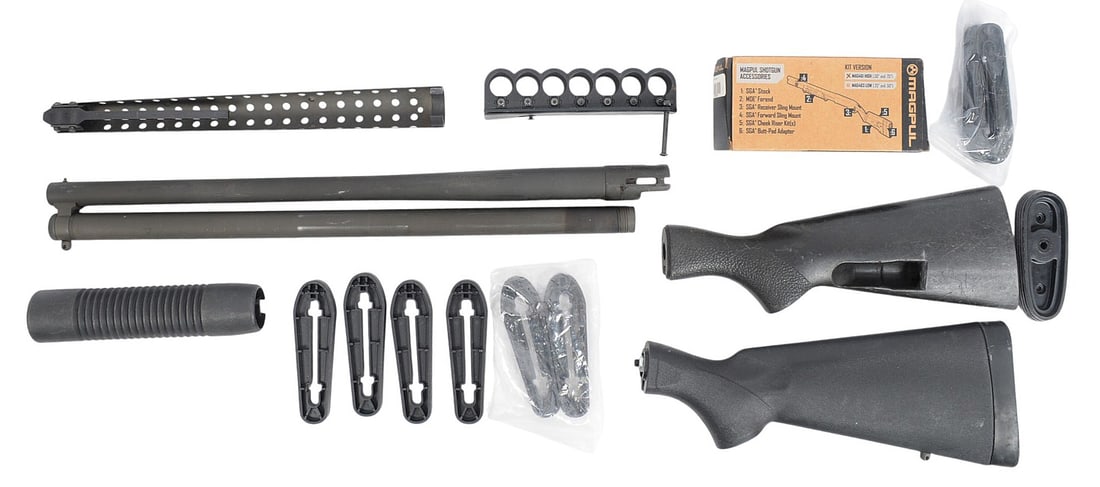 Mossberg Shotgun Parts lot & 12ga Barrel (H3M) - 2