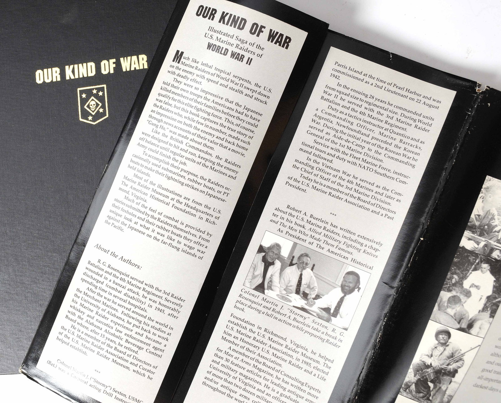 OUR KIND OF WAR, ILLUSTRATED HISTORY OF THE MARINE RAIDERS WWII (A) - 5