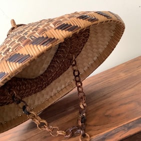 Authentic Salakot Reed Hat