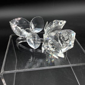Swarovski Crystal Rose