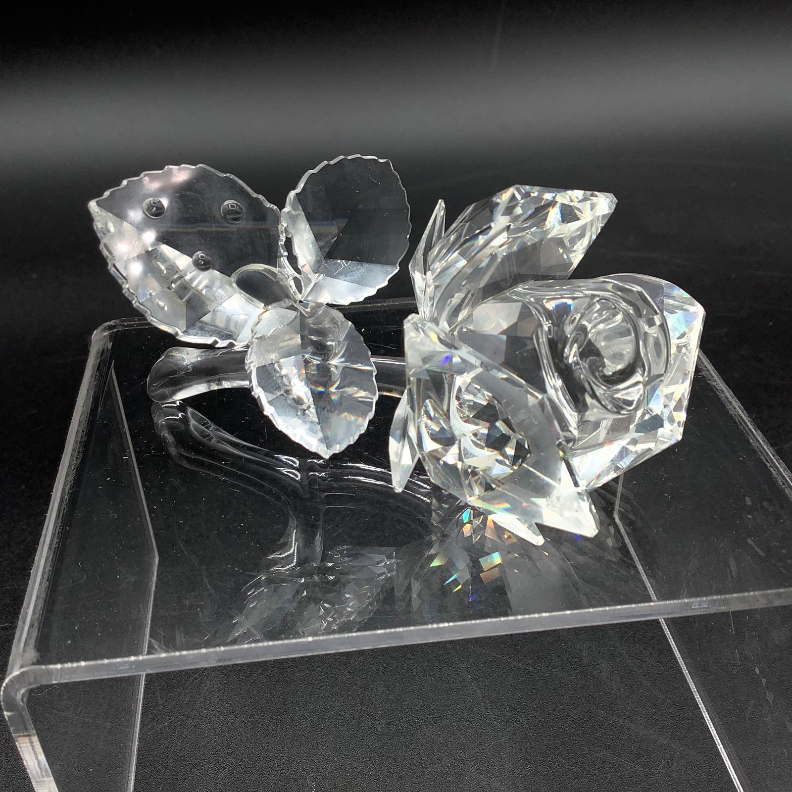Swarovski Crystal Rose: Swarovski Crystal Rose