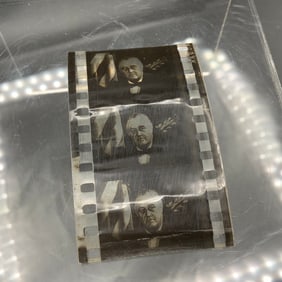 35mm Motion Picture Film Frames of Franklin D Roosevelt, RARE
