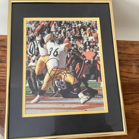 Steelers Jerome Bettis Autographed Photo
