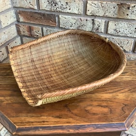 Antique Japanese Bamboo Rice Sifter