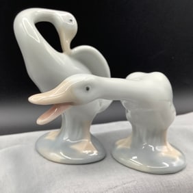Pair of Lladro Geese
