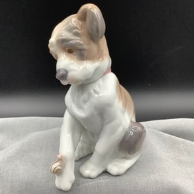 Lladro Dog with Snail