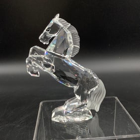 Swarovski Crystal Horse Rearing