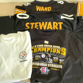 Pittsburg Steelers Jerseys, Ward and Stewart, Sweatshirt, T-shirt